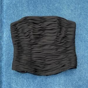 90s Impression strapless bustier corset top
